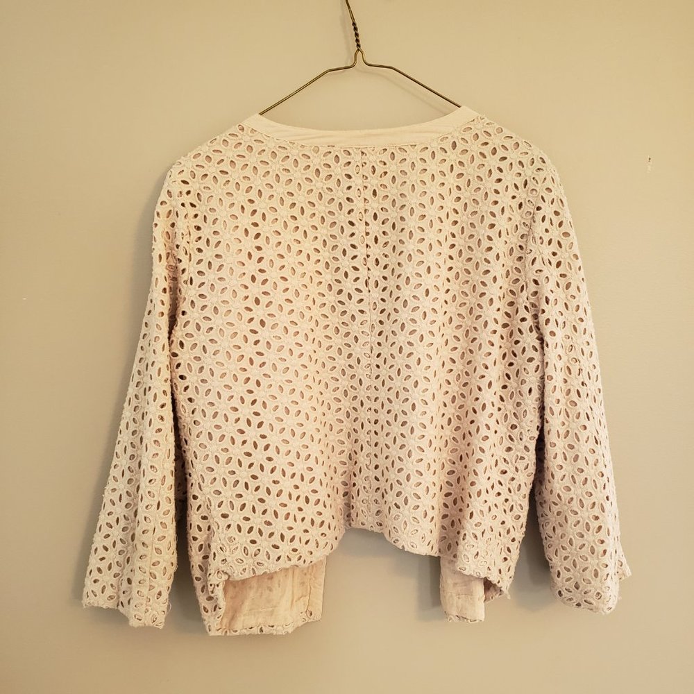 Neutral spring cut out light jacket - Picture 2 of 5
